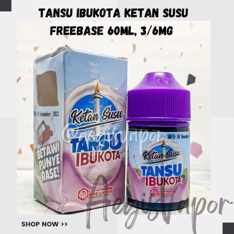 TANSU IBUKOTA KETAN SUSU FREEBASE 60ML