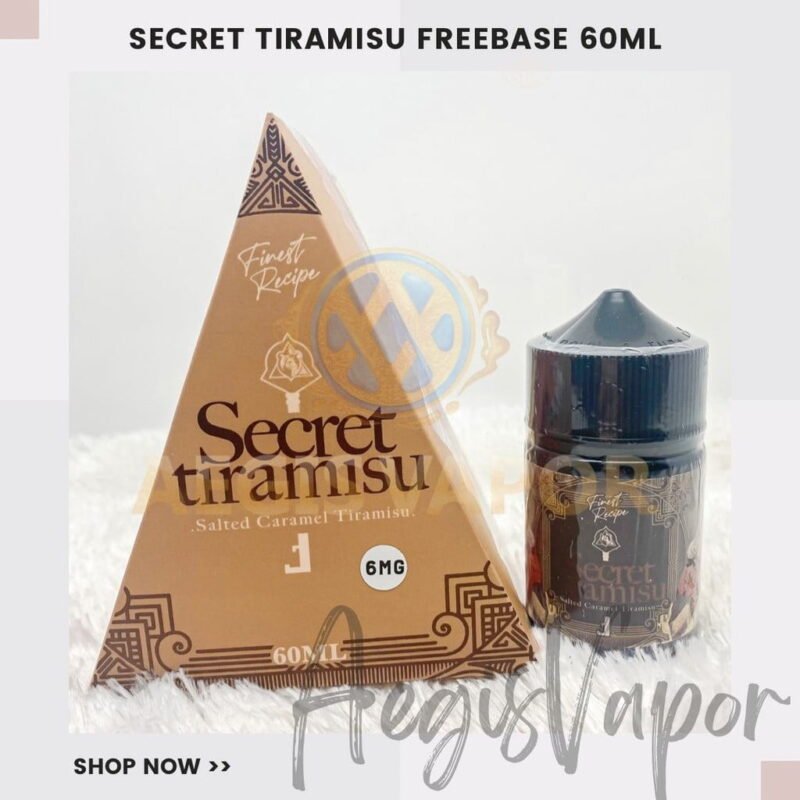 SECRET TIRAMISU 60ML FREEBASE