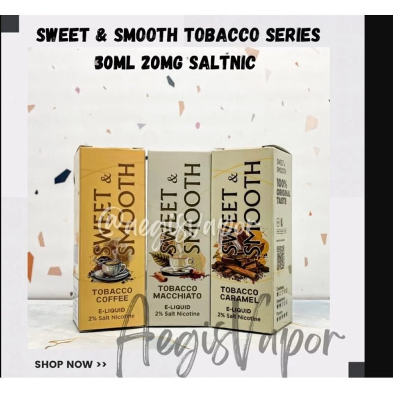 SNS Sweet And Smooth Tobbaco Series 30ml 20mg [ Dingin ]