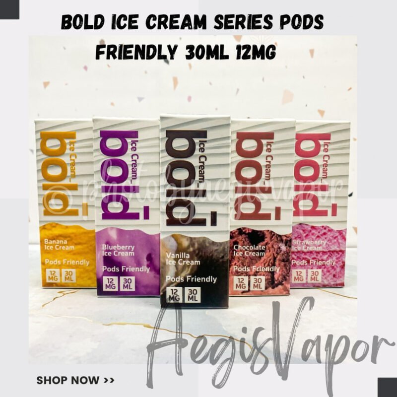 BOLD ICE CREAM SERIES PODS FRIENDLY 30ML 12MG