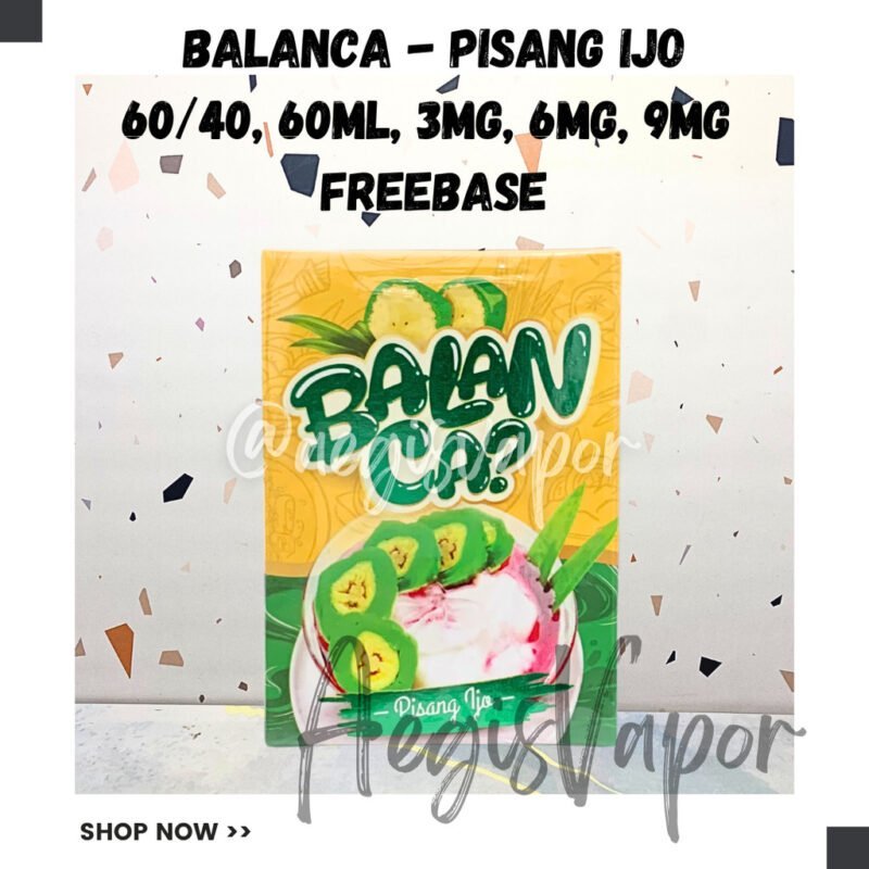 BALANCA PISANG IJO 60ML FREEBASE