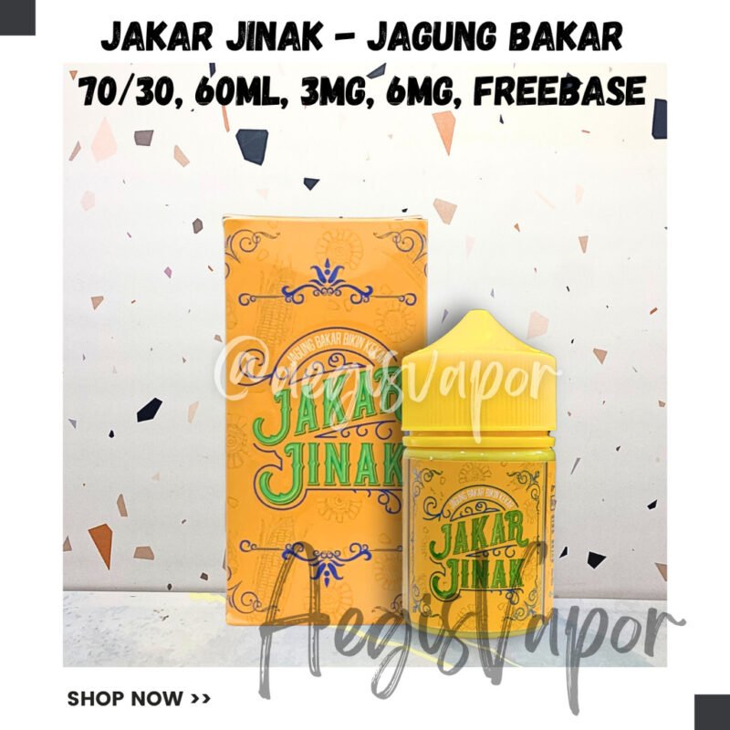 JAKAR JINAK JAGUNG BAKAR 60ML FREEBASE