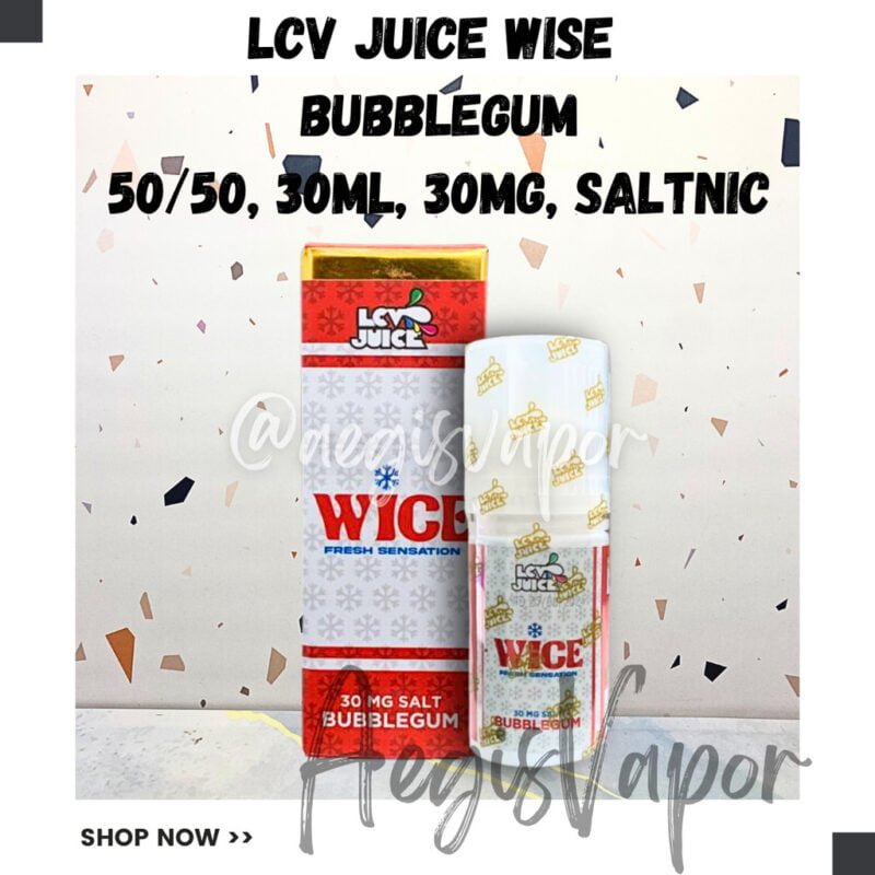 WICE BUBBLEGUM 30ML 30MG SALTNIC