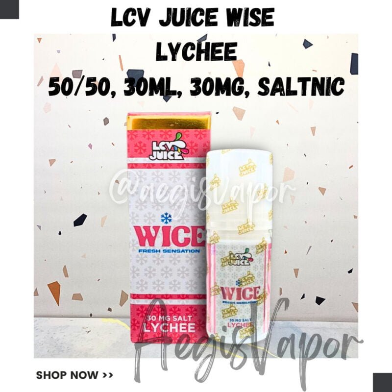 WICE LYCHEE ICE 30ML 30MG SALTNIC