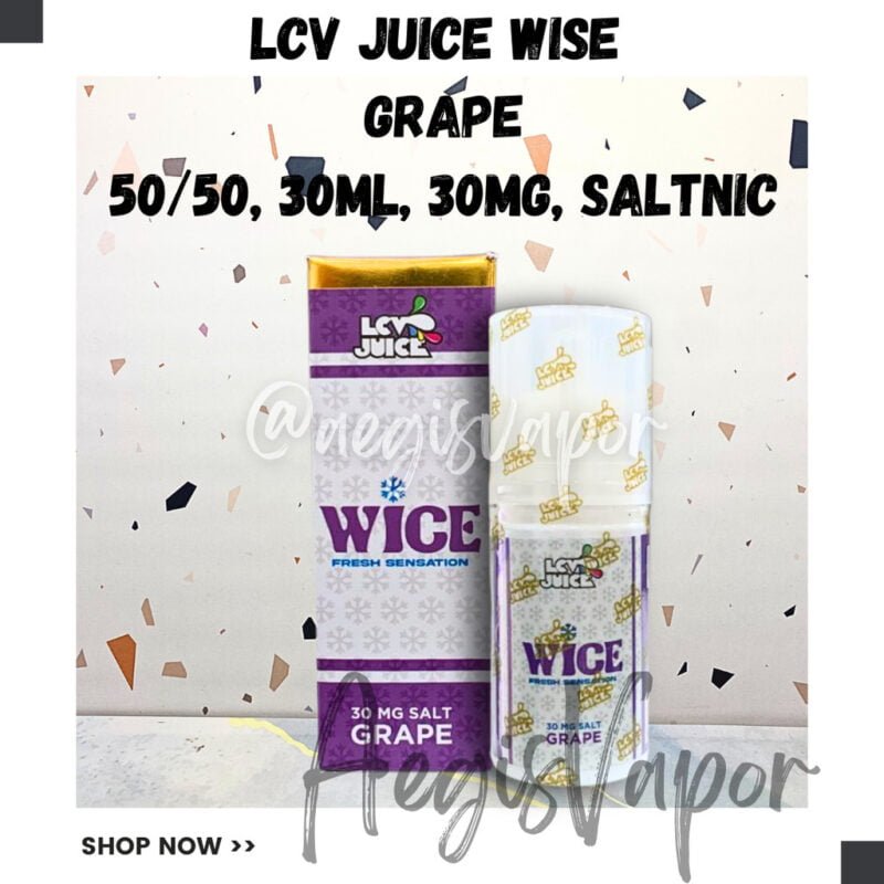 WICE GRAPE ICE 30ML 30MG SALTNIC