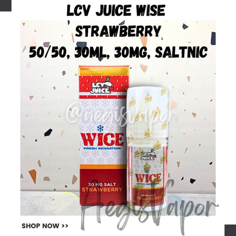 WICE STRAWBERRY 30ML 30MG SALTNIC