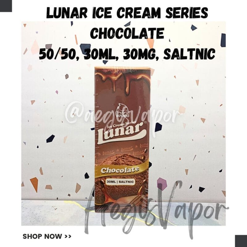 LUNAR ICE CREAM CHOCOLATE SALTNIC 30ML 30MG