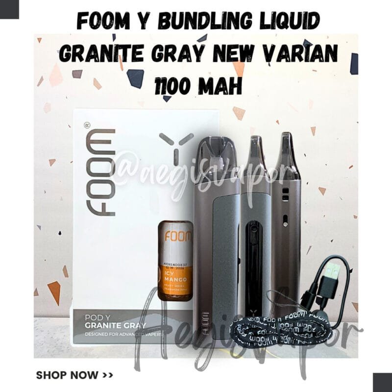 FOOM Y MEET Y BUNDLING KIT 1100MAH GREY