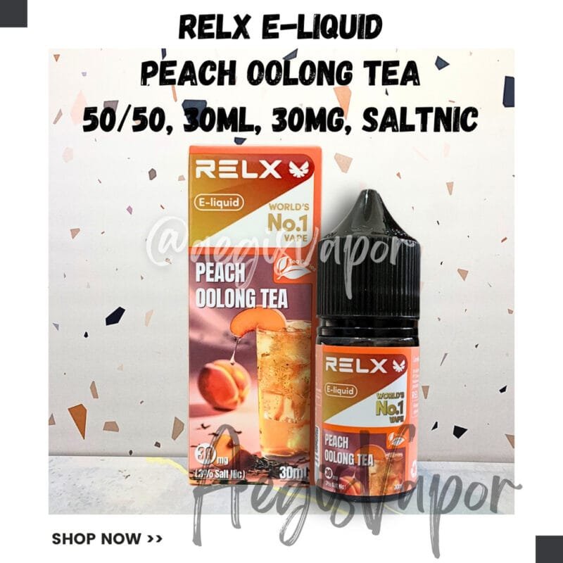 Relx Salt Peach Oolong Tea 30ml 30mg