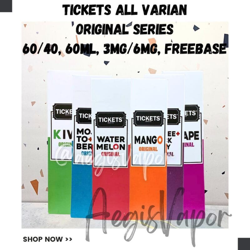 FB Tickets Series 60ml Fruity