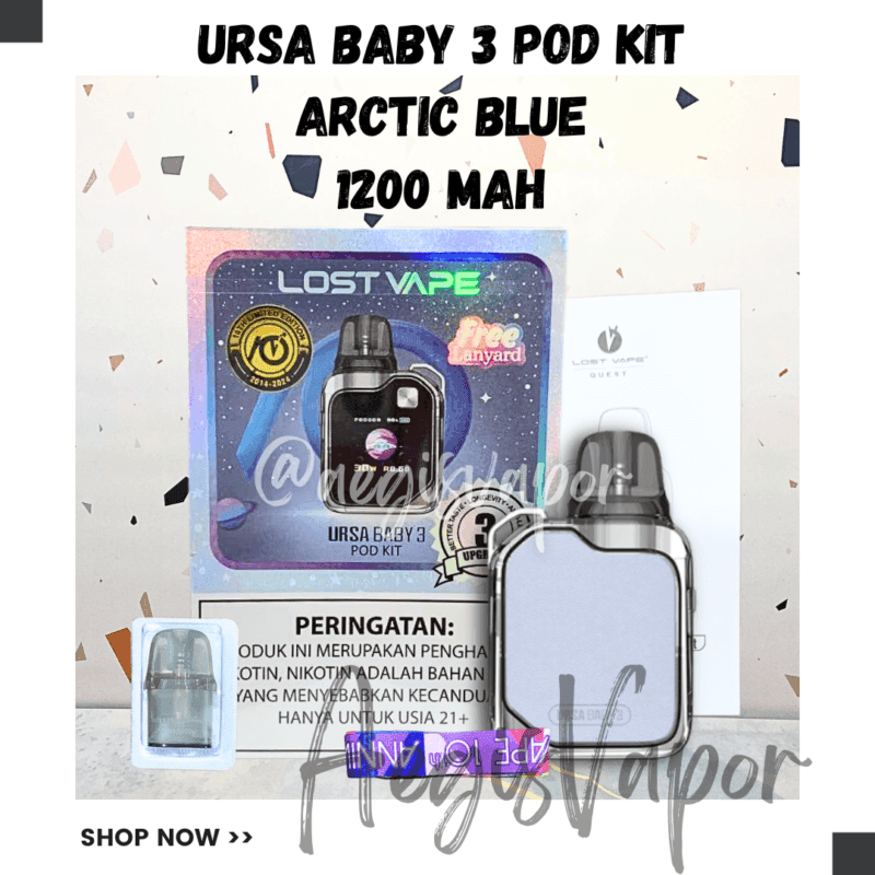 Ursa Baby 3 Pod Kit Device 1200mah