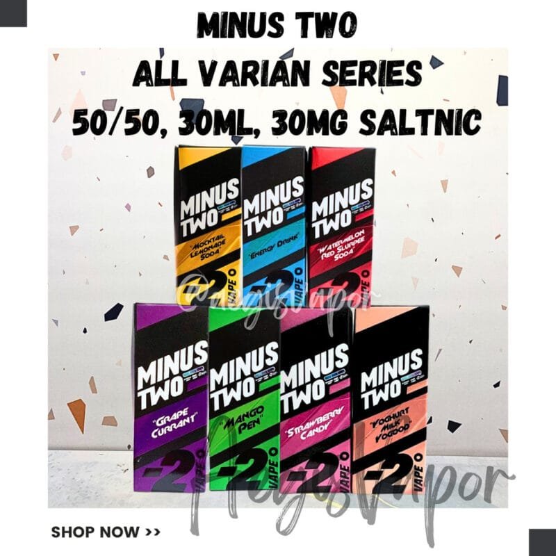 Minus Two Series 30ml 30mg Saltnic