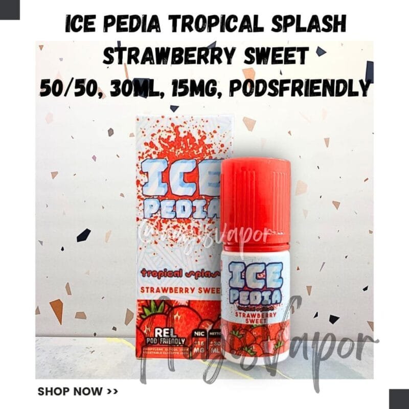 IcePedia Sweet Strawberry 30ml 15mg