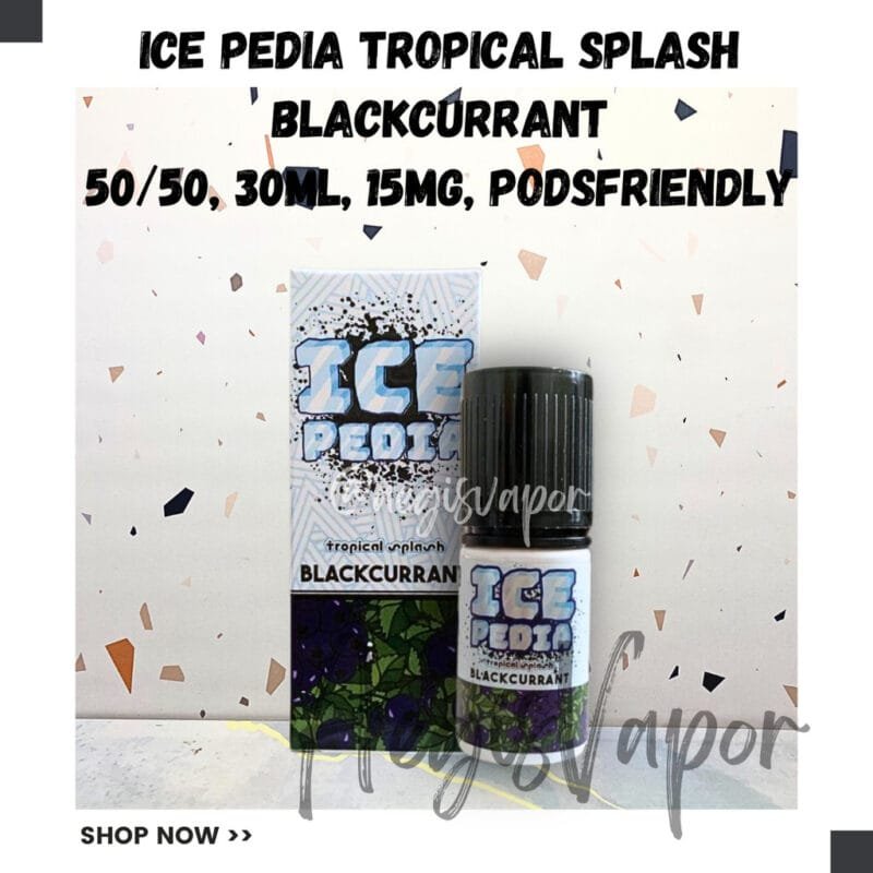 IcePedia Blackcurrant 30ml 15mg