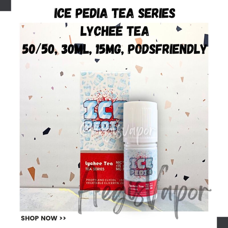 Ice Pedia Lychee Tea 30ml 15mgrm