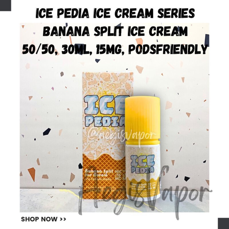 Ice Pedia Ice Cream Banana Split 30ml 15mgrm