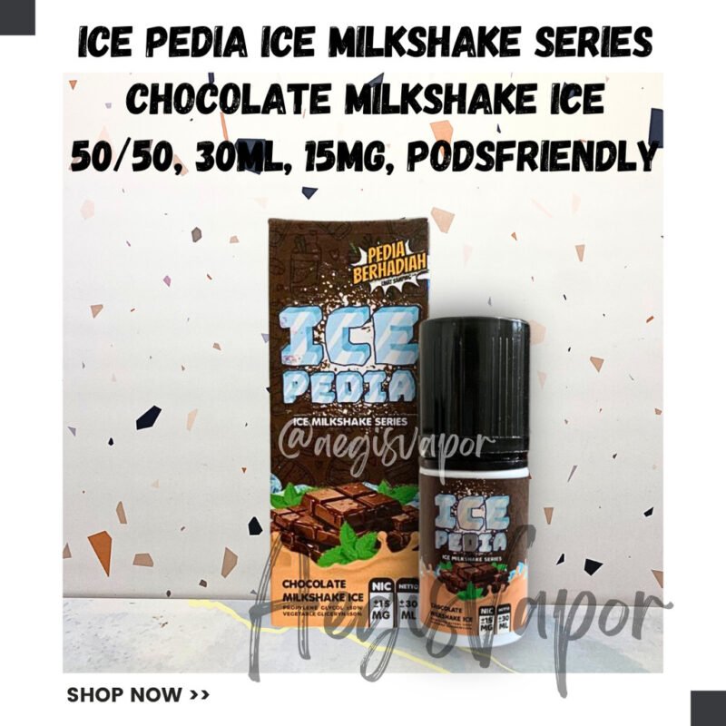 Ice Pedia Milkshake Chocolate 30ml 15mgrm