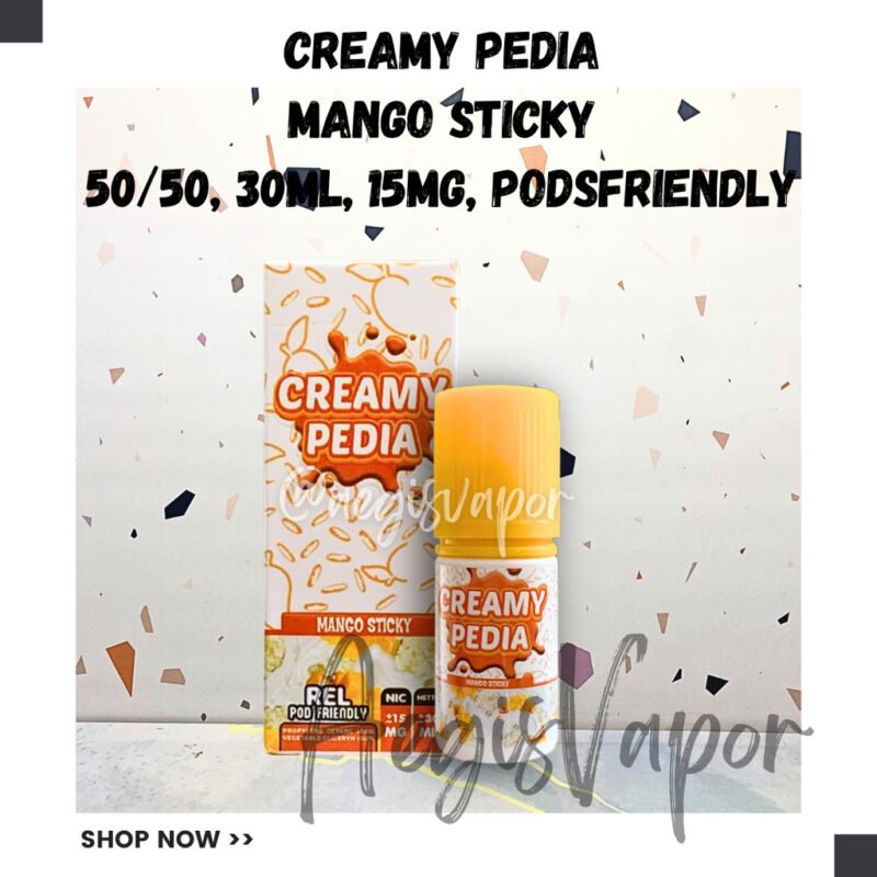 Creamypedia Mango Sticky 30ml 15mg