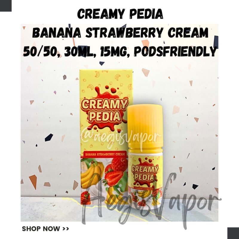 Creamypedia Banana Strawberry 30ml 15mg