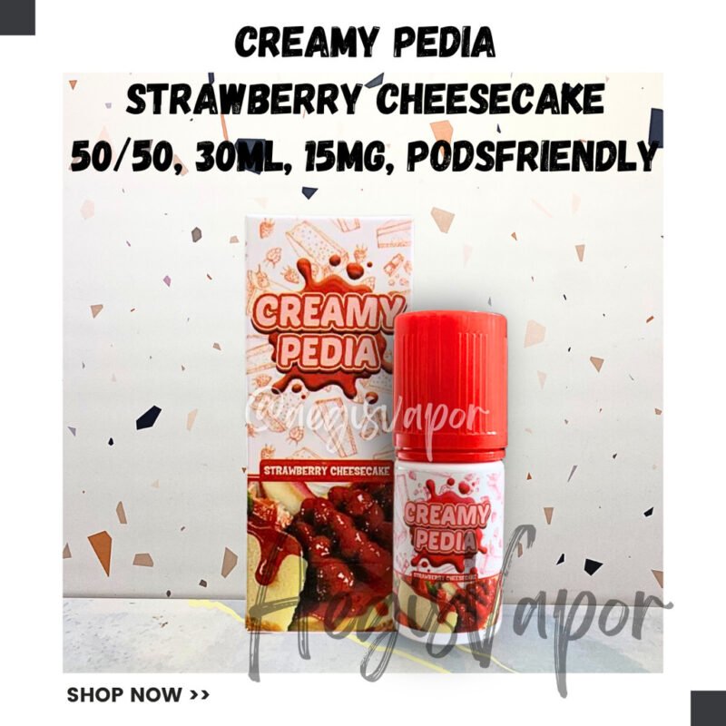 Creamypedia Strawberry Cheesecake 30ml 15mg