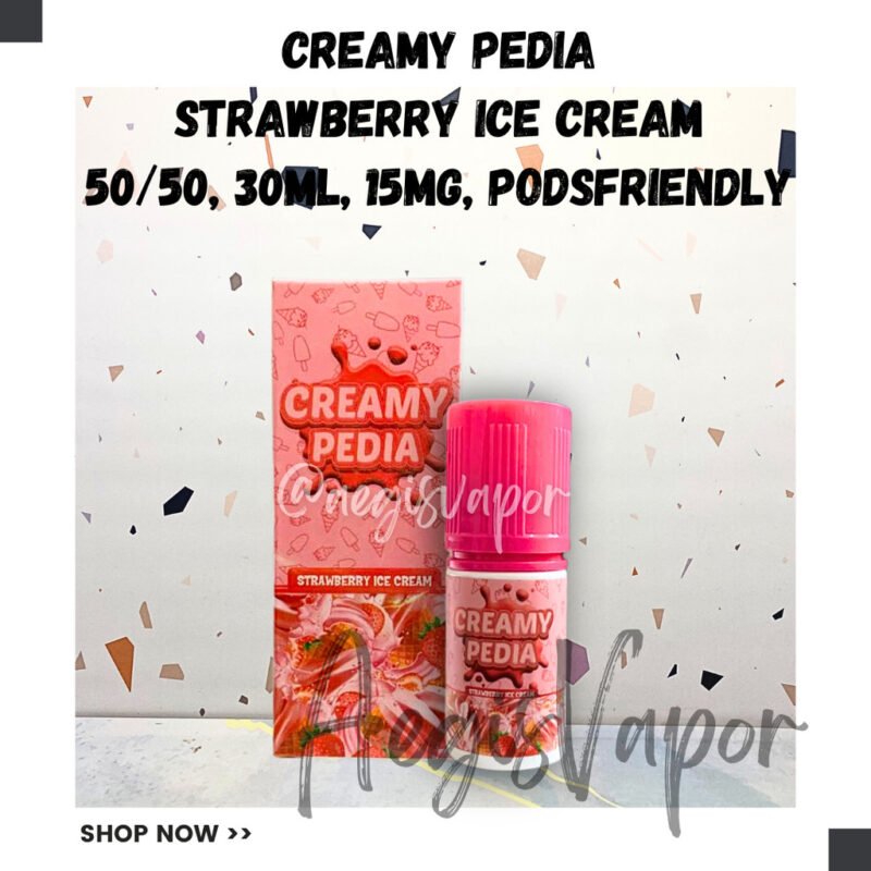 Creamypedia Strawberry Ice Cream 30ml 15mg