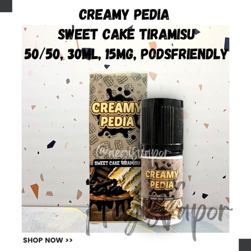 Creamypedia Sweet Cake Tiramisu 30ml 15mg