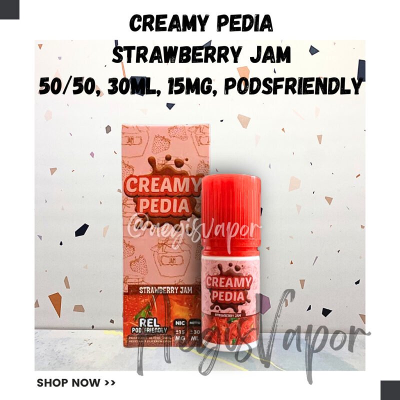 Creamypedia Strawberry Jam 30ml 15mg