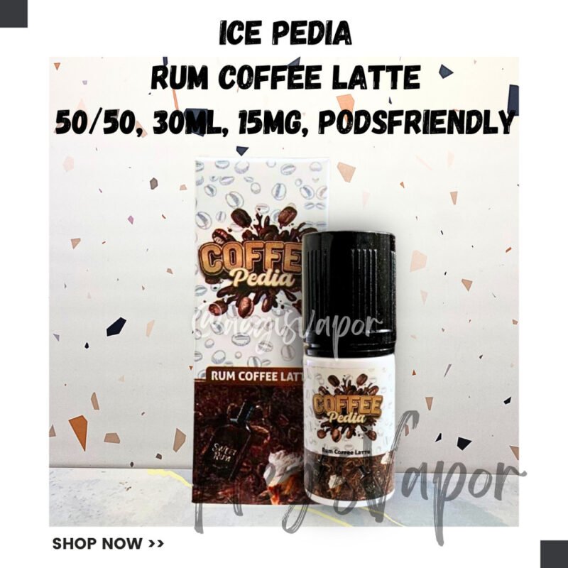 Coffeepedia RumLatte 30ml 15mg