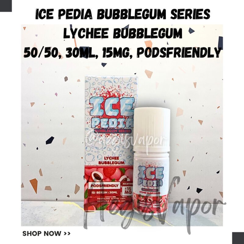 Bubblepedia Lychee 30ml 15mg