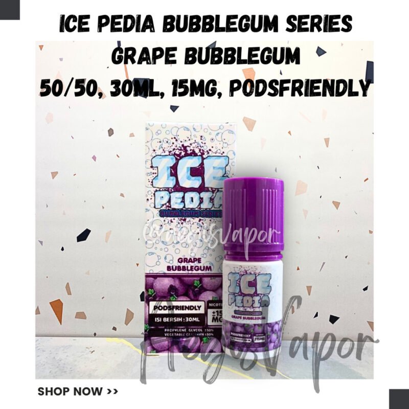 Bubble Pedia Grape 30ml 15mg