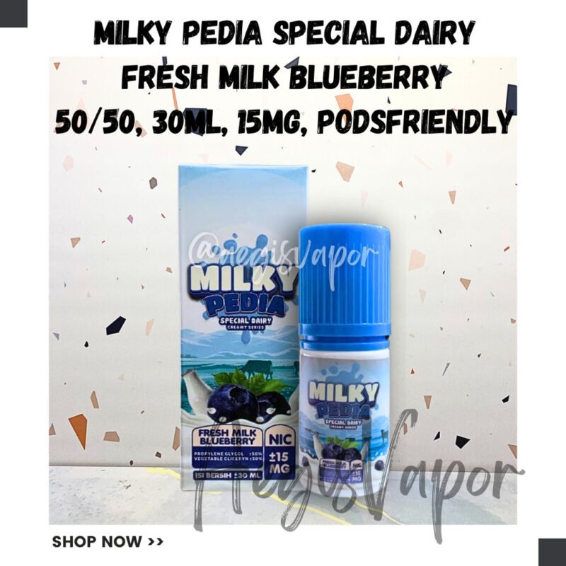 Milkypedia Fresh Milk Blueberry 30ml 15mg