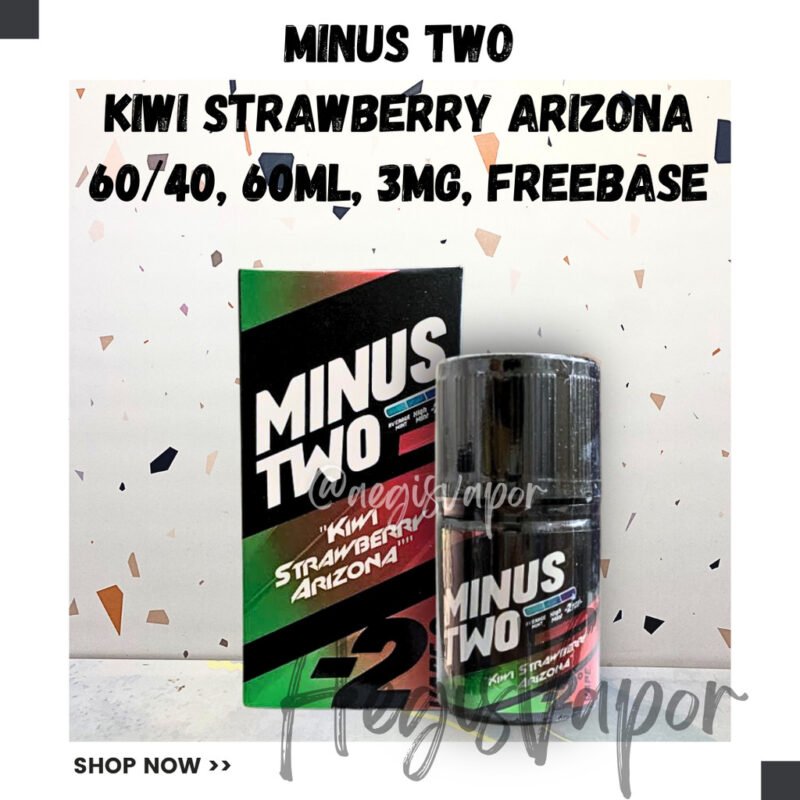 Minus Two Kiwi Strawberry Arizona V8 60ML Freebase