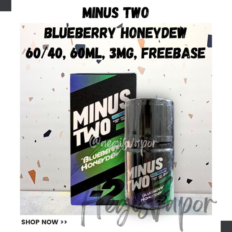 Minus Two V9 Blueberry Honeydew 60ml Freebase