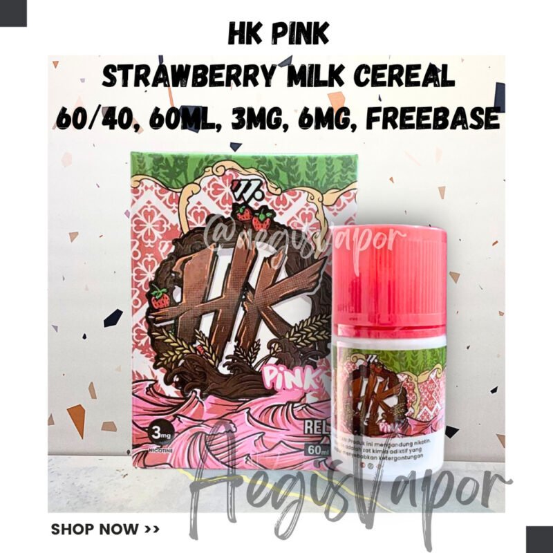 Happi Krunch Pink Strawberry Milk Cereal v3 60ml