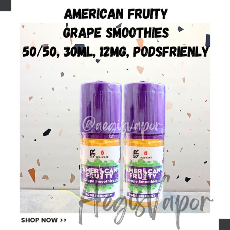 American Fruity Grape 30ml 12mg Pod Friendly