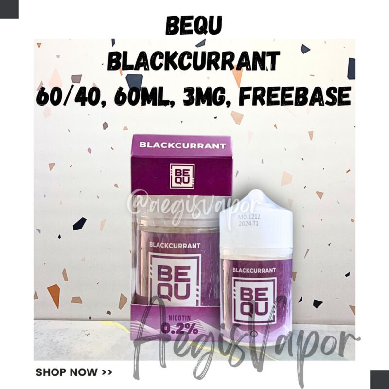 Bequ Freeze Blackcurrant 60ml