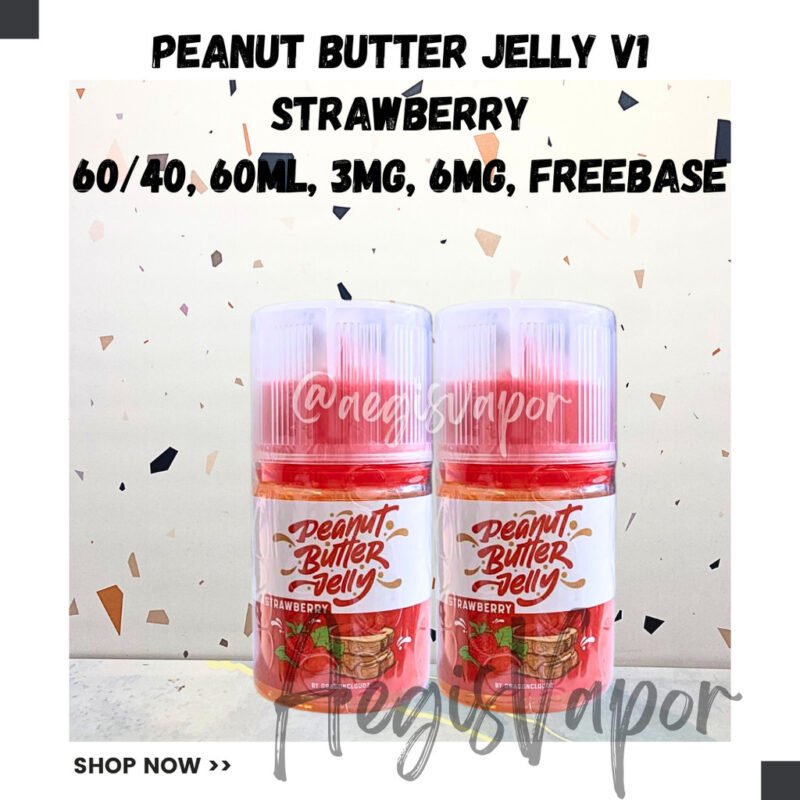 PBJ Peanut Butter Jelly Strawberry V1 60ml