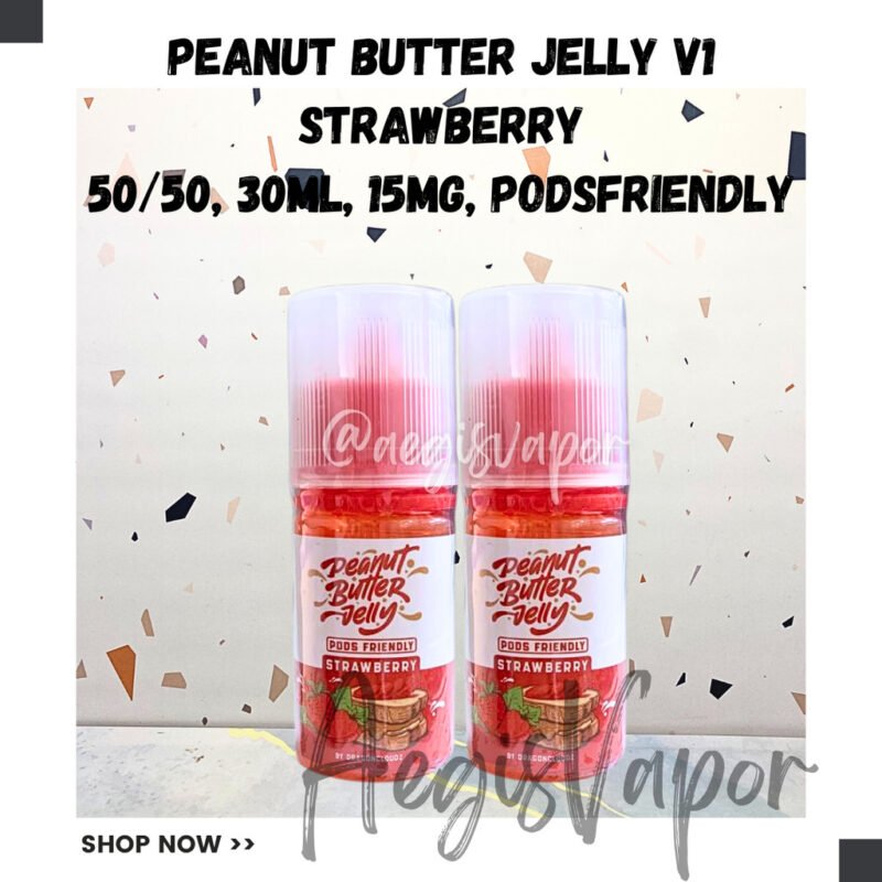 PBJ Peanut Butter Jelly Strawberry V1 30ml 15mg