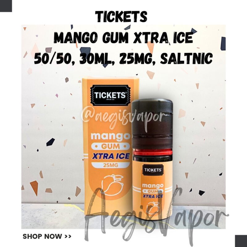 Tickets Mango Gum Xtra Ice 30ml 25mg