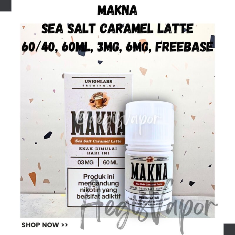 Makna Sea Salt Caramel Latte 60ml