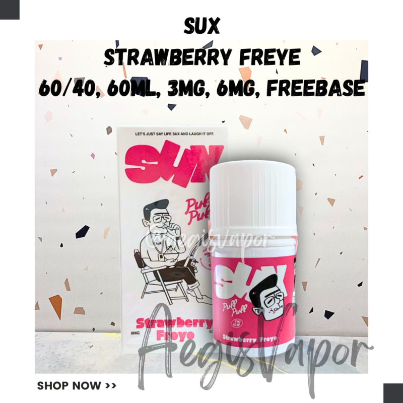 Sux Puff Strawberry Froyo 60ml