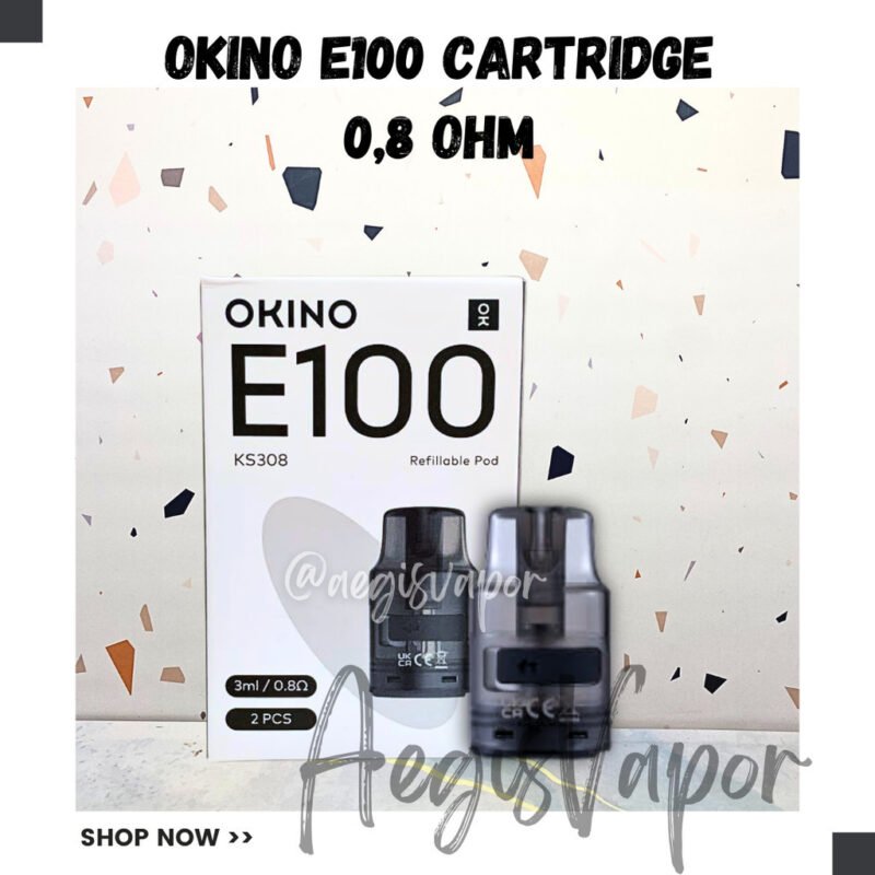Okino E100 Cartridge 0.8 Authentic