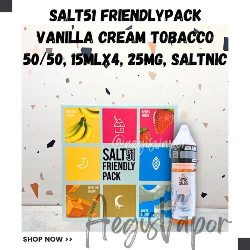 White Blend Vct Salt51 15ml 25mg