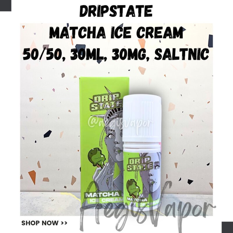 Drip State Matcha Ice Cream 30ml 30mg
