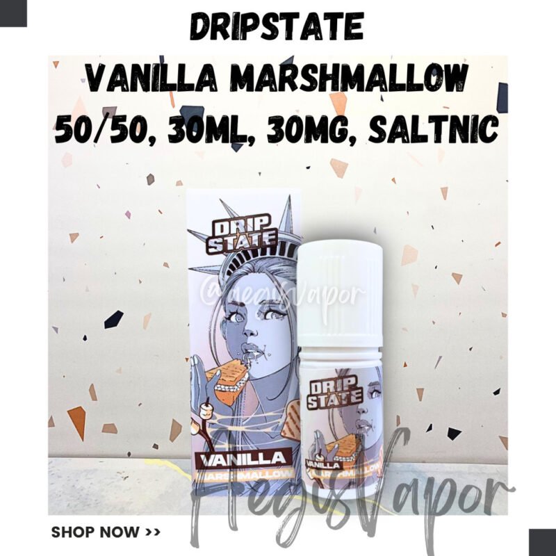 Drip State Vanilla Marshmallow 30ml 30mg