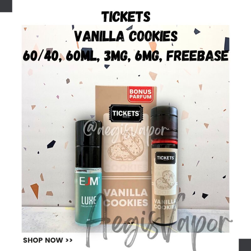 Vanilla Cookies 60ml By EJM