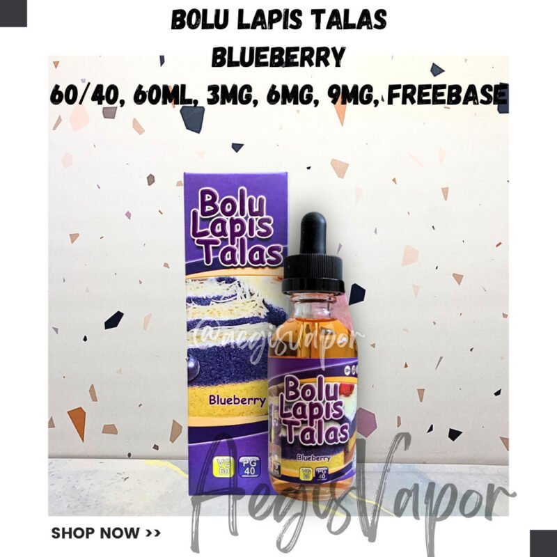Bolu Lapis Talas Blueberry 60ml
