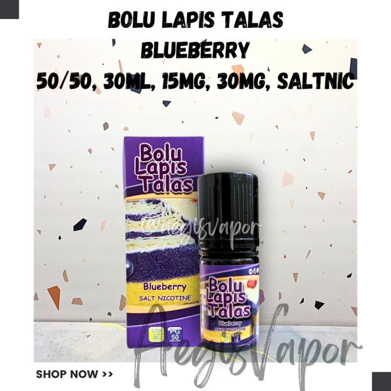 Bolu Lapis Talas Blueberry 30ml