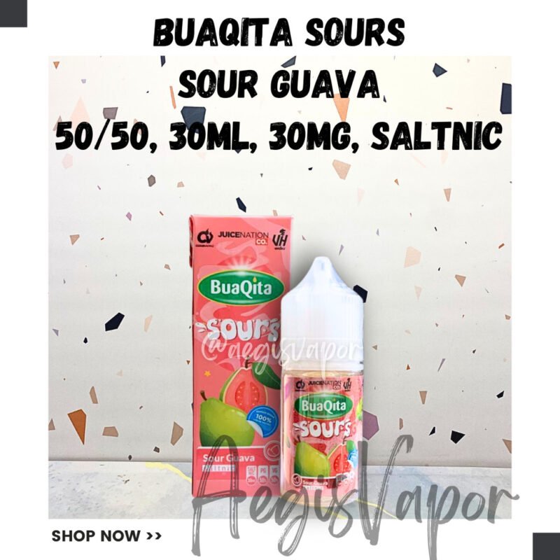Buaqita Sours Guava Sour 30ml 30mg