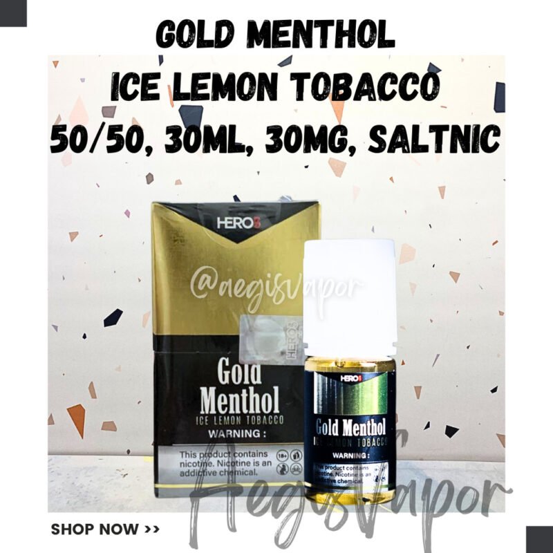 Hero57 Gold Menthol Ice Lemon 30ml 30mg